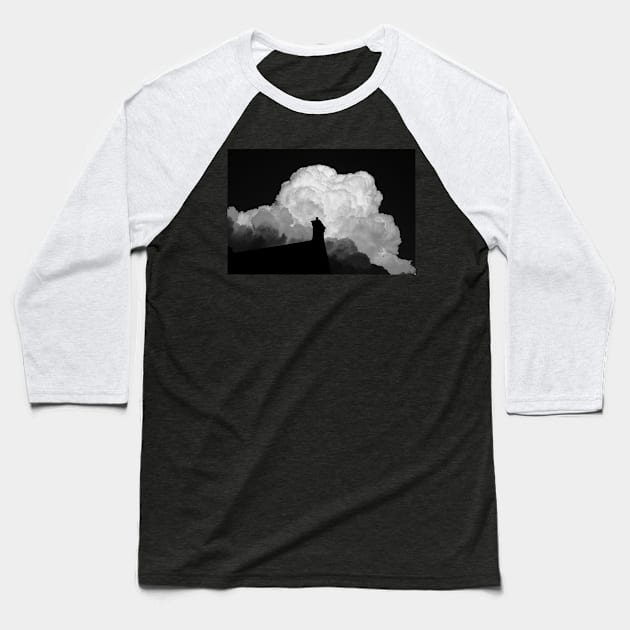 Cloud Baseball T-Shirt by Karotene